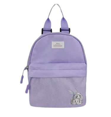 Disney The Little Mermaid Collection Small Crossbody Backpack(Light Purple)