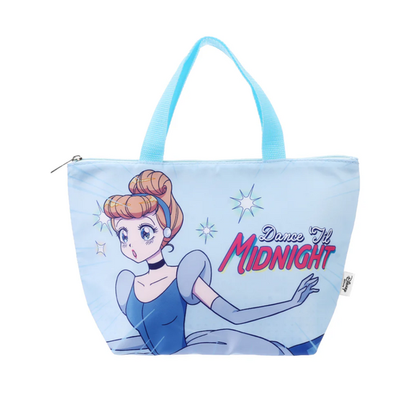 Disney Manga Princess Collection Lunch Bag(Light Blue,Cinderella)