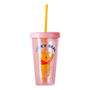 Winnie the Pooh Collection PlasticTumbler with Straw (420mL)(Winnie the Pooh)