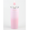 Blooming Night Collection Steel Tumbler with Straw (550mL)(Pink)