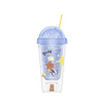 WE BABY BEARS Collection Double Wall Micro Landscape Tumbler with Straw (350mL)(Blue)