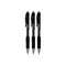 Pack of 3 | 0.7mm Quick-drying Gel Pen(Black)