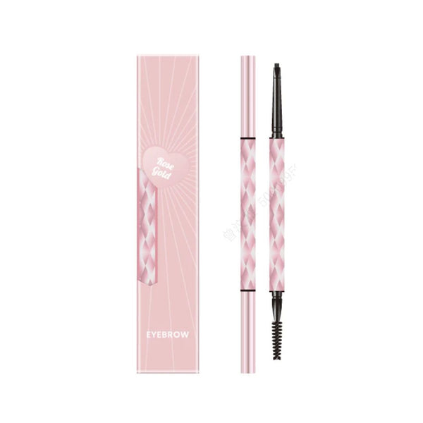 Rose Gold Series Smooth Eyebrow Pencil(Dark Brown)