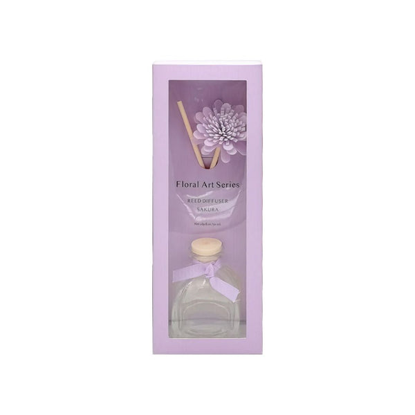 Minimalist Floral Series Reed Diffuser(Sakura,35mL)