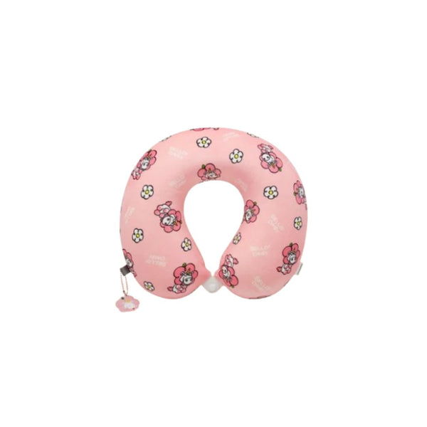 Daisy Minions Collection Memory Foam Neck Pillow(Pink)