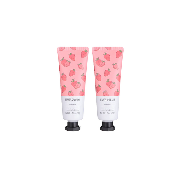 Pack of 2 | Energy of Fruits Hand Cream(Strawberry)