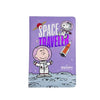 Snoopy the Little Space Explorer Collection A5 Leather-Cover Book (80 Sheets, Purple) PDQ