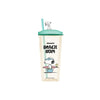 Snoopy Summer Travel Collection Plastic Tumbler with Straw (550mL)(Green)