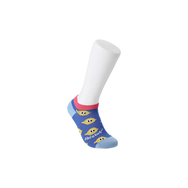 Fruity fairy Women's Ankle Low-Cut Socks (2 Pairs) (Blue)