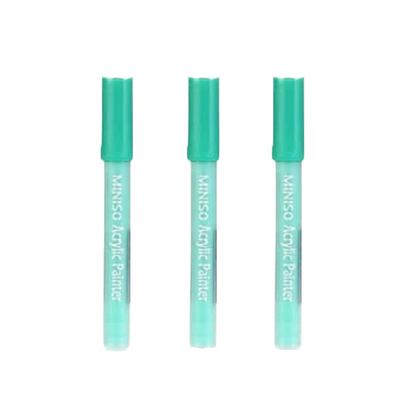 Pack of 3 | Washable Watercolor Pens (Dark Green)