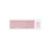 Lightweight 2.4G Wireless Keyboard & Mouse Combo  Model: K616-833(Pink)