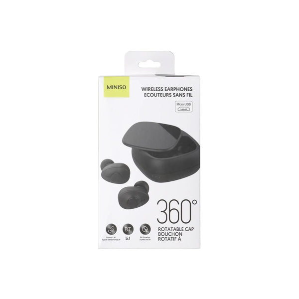 Wireless Earphones M1 (Black)