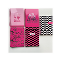 Barbie Collection A6 Wire-bound Book (5 Assorted Models)PDQ