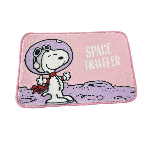 Snoopy the Little Space Explorer Collection Imitation Cashmere Floor Mat