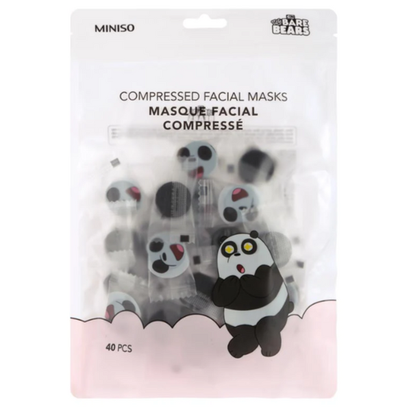 We Bare Bears Compressed Facial Masks