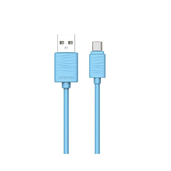 Joyroom Fast Data Round Cable,1.0meter S118 Charging Cable (Blue) (Android)