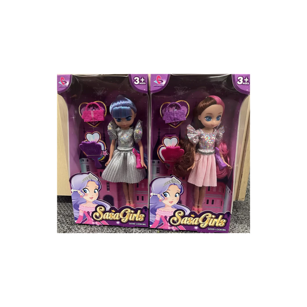 Cute Face Doll - Holographic Dress (2 Assorted Models)