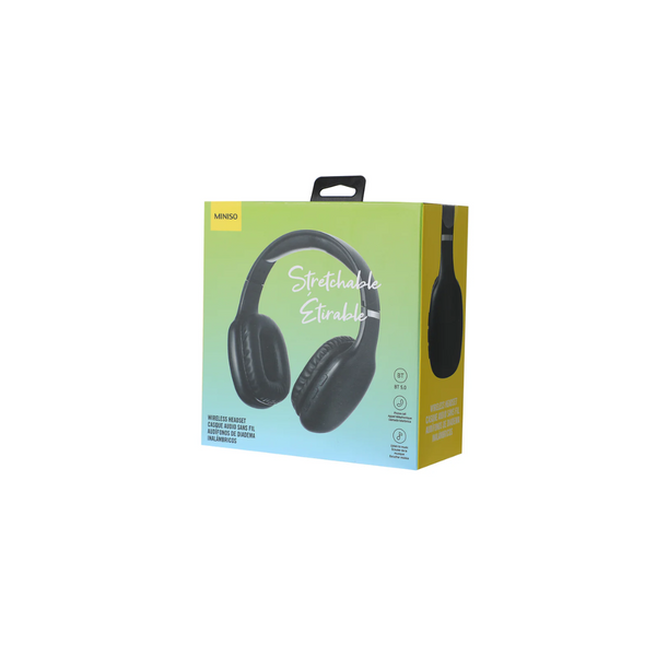 Stretchable Wireless Headset  Model: E21016A(Black)