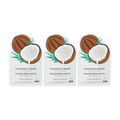 Pack of 3 | Fruit Series Hydrating Facial Sheet Mask (Coconut)