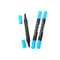 Pack of 3 | Double-end Marker Pen A (Sky Blue)