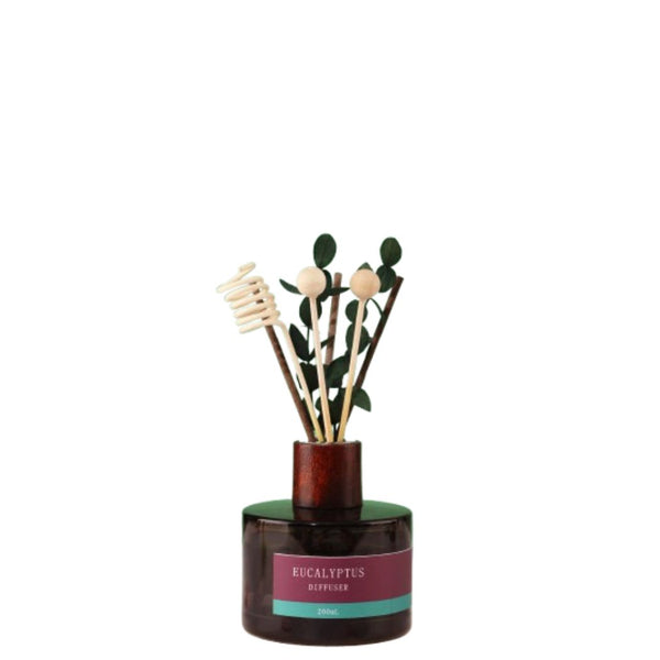 Forest Series Eucalyptus Leaf Reed Diffuser 200mL (Grapefruit and Cedar Wood)