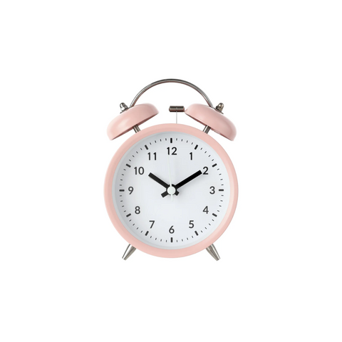 Classic Alarm Clock(Pink)