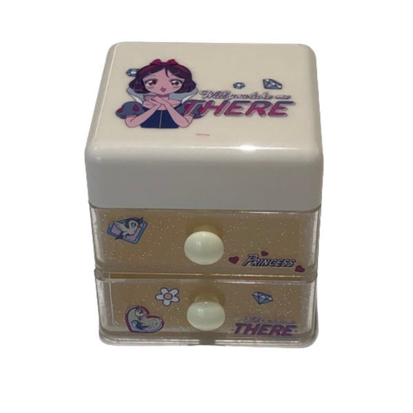 Disney Manga Princess Collection Flip-Lid Storage Box