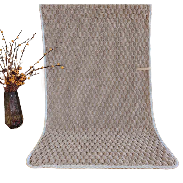 Coral Fleece Soft Bath Towel (Brown)