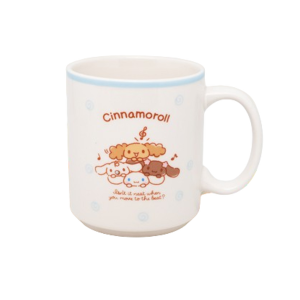 Sanrio characters Party Series Ceramic Cup (390mL)(Cinnamoroll)