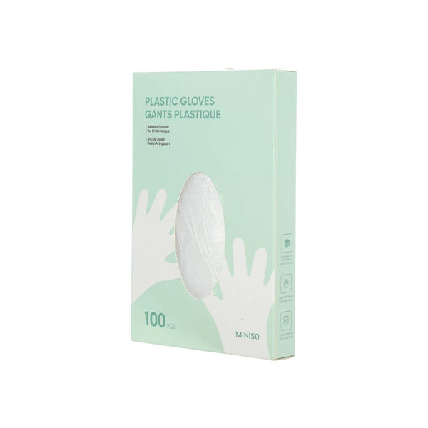 Disposable Plastic Gloves (PE Disposable) 100Pcs