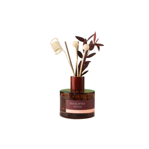 Forest Series Eucalyptus Leaf Reed Diffuser 200ml (Rose and Peony)
