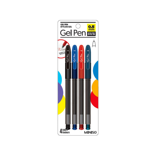 J505 0.5mm Gel Pen (4 Pack)