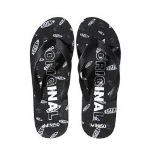 (Black, 41) Surf Holiday Series Men's Flip Flops