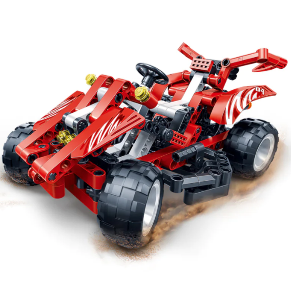 Race Car Building Kit(Red, 250 pcs)