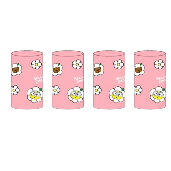 Daisy Minions Collection Hair Rollers (4 pcs)