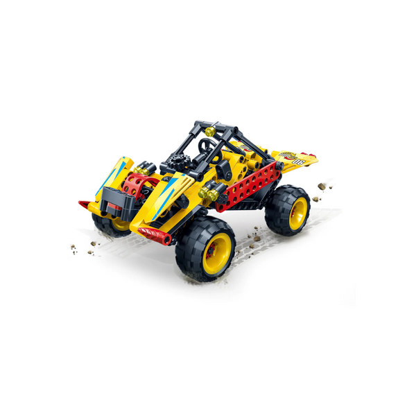 Race Car Building Kit(Yellow, 200 pcs)