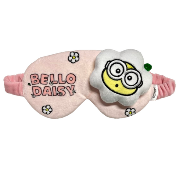 Daisy Minions Collection Plush Sleep Mask (Pink)