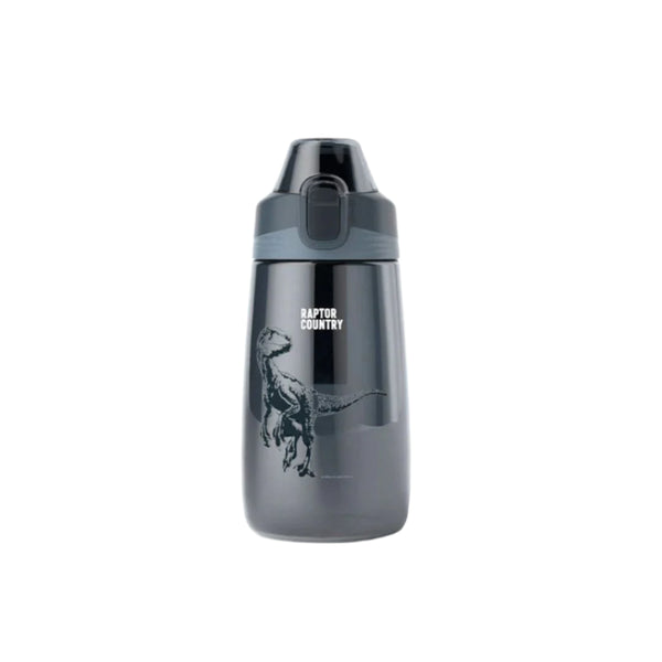 Jurassic World Kids  Tritan Bottle with Shoulder Strap (600mL)(Black)