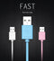 Joyroom Fast Data Round Cable,1.0meter S118 Charging Cable (Blue) (Android)