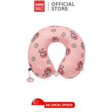 Daisy Minions Collection Memory Foam Neck Pillow Pink Miniso Pakistan