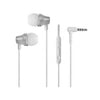 Earphones with Capsule-Shaped Case Model:8431＃(White)