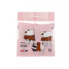 We Bare Bears Odorless Mild Wipes (10 Sheets )