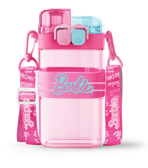 Barbie Shining Collection Plastic Bottle with Shoulder Strap (560mL)