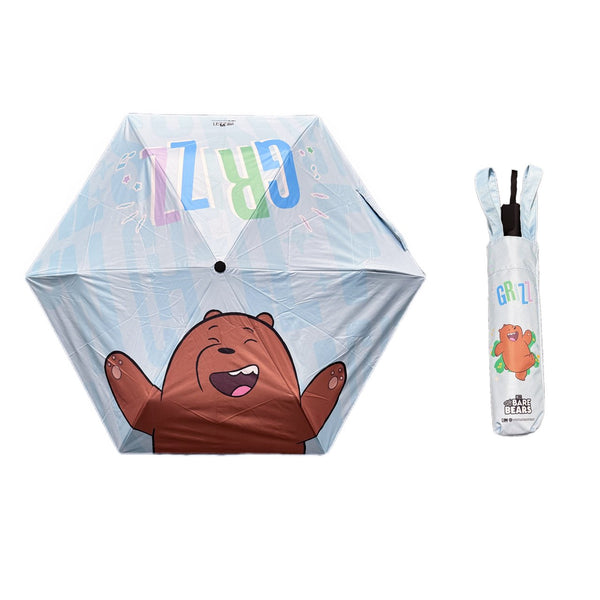 We Bare Bears Seaside Music Festival Sun Umbrella(Grizz)