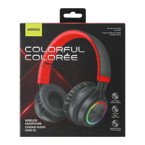 Fashion Wireless Headphones with Colorful Lights
