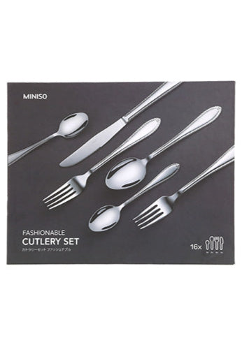 Simple & Fashionable Cutlery Set 16 Pieces