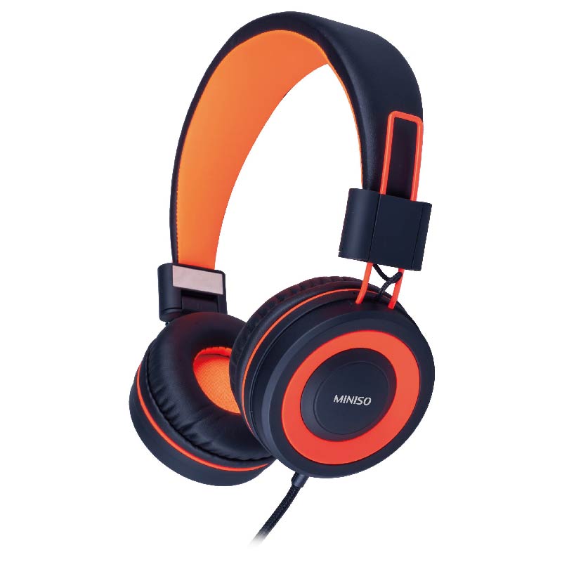 Orange and black discount headset