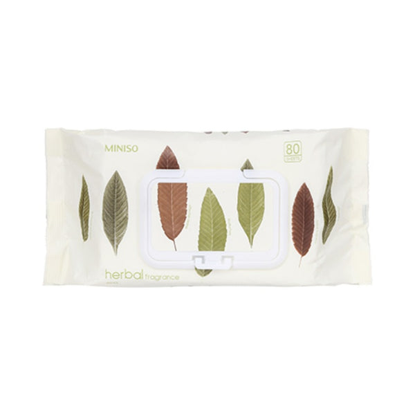 Herbal Fragrance Wipes 80 Sheets