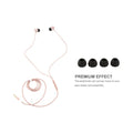 CD Pattern Hi-fi In-ear Earphones (Pink)