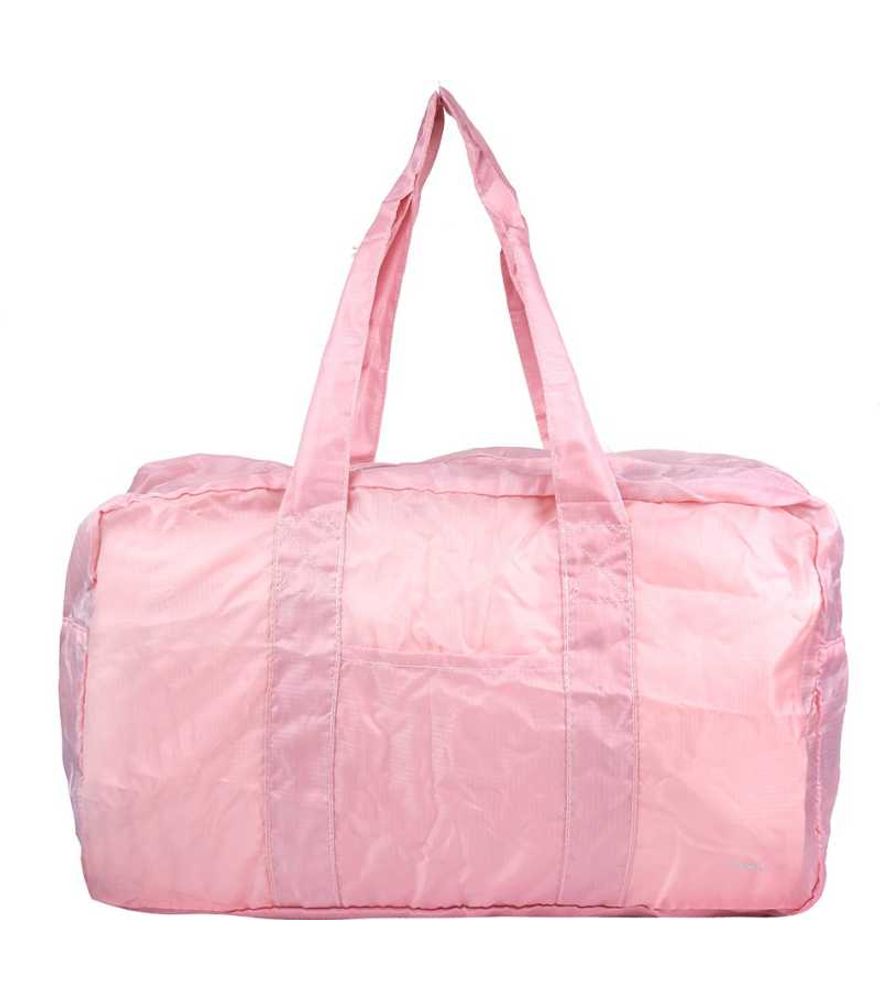 Miniso Foldable Boston Bag (Pink)